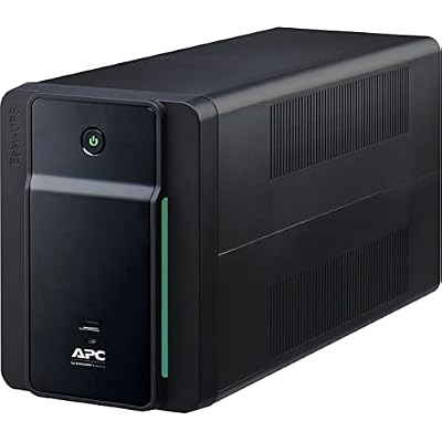 APC UPS 1200VA Line Interactive UPS Battery Backup, BVK1200M2 Backup Battery with AVR, 2 USB Charging Ports (Type C/Type A), Back-UPS Uninterruptible Power Supply