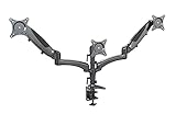 POUR VOUS: 1x K&M 23878 Triple Monitor Mount