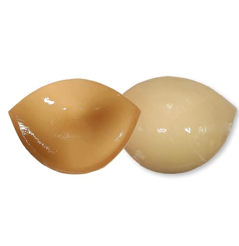 Image of Double-Sided Sticky Bra Pads Breathable Adhesive Cups Push Up Sticky Inserts for Bra Inserts Breast Enhancer