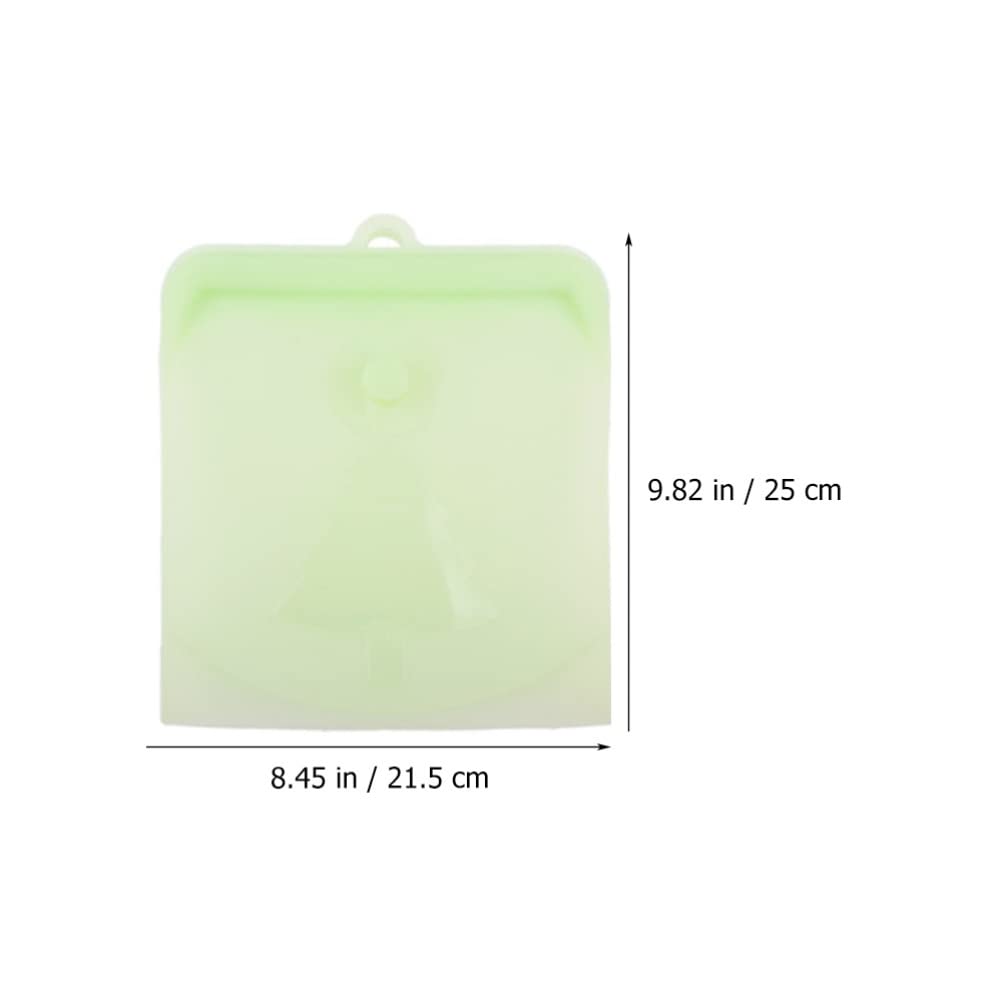 Alipis Sacchetti Per Congelatore Per Alimenti Riutilizzabili in Silicone Per Frutta E Verdura Sacchetti Salvafreschezza Casuali