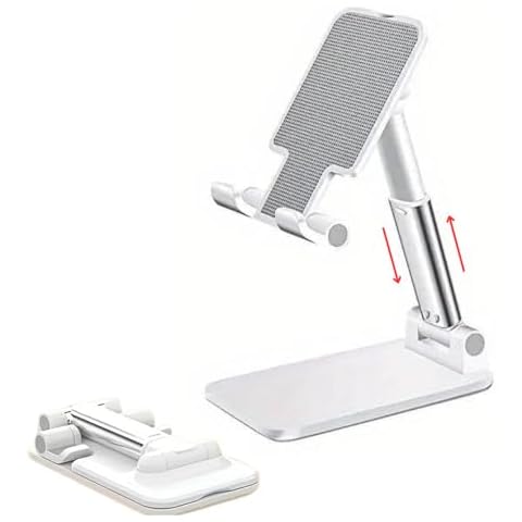 RJP Foldable Height Adjustable Phone Stand Cover