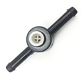 DEVMO Fuel Filter Check Valve 1.9 TDI Diesel Fuel Filter Check Valve Black Compatible with Beetle