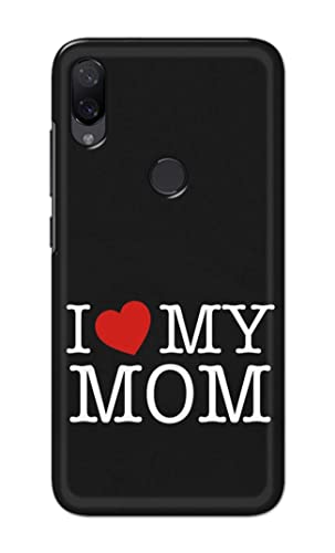 Image of PRINTFIDAA I Love My Mom Hard Back Cover for Mi Play Back Cover -(P6) KAT1006