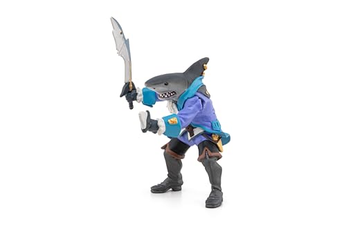 Figurine Pirate Mutant Requin Un Collectible Terrifiant pour les Amateurs de Pirates Neuf - vue 6