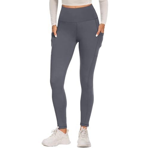 Image of FOTOCITI Gym Leggings with Pockets for Women High Waisted Sports Leggings