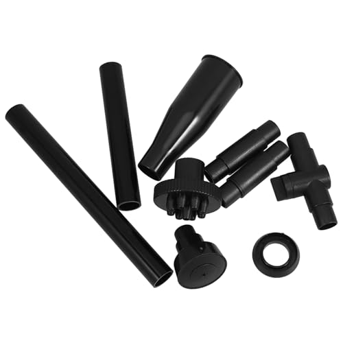 Homoyoyo 9 Pièces Têtes de Pulvérisation pour Fontaines Têtes de Fontaine pour Bassins Buses de Rechange pour Pompe de Accessoires pour Pompes de Bassins Noir