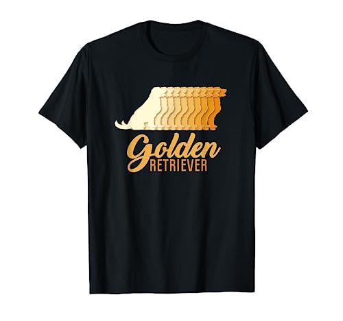 Lindas camisetas Retriever - Impresionante camiseta Golden Retriever Camiseta