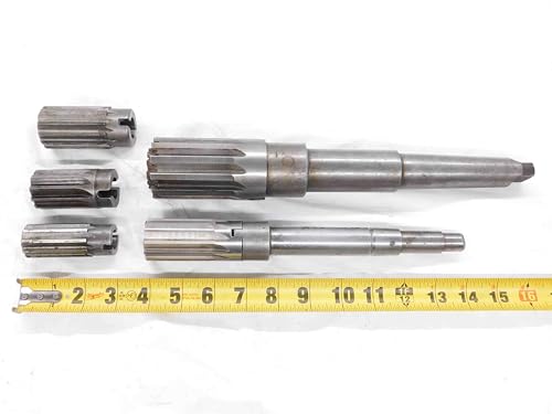 5pcs LOT HSS Shell REAMERS & ARBORS Morse Taper #4 MT4 3/4 Shank 1-2 1/16 O.D. - DM2437LVR