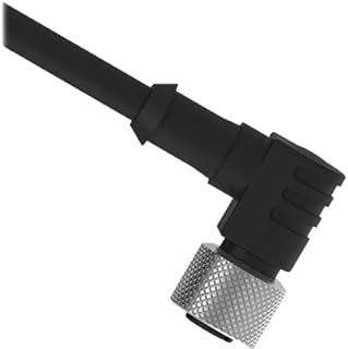Banner/Qty=1/MQDC2S-806RA MQDC2S-806RA, Cordset; M12 Euro; Female Right Angle; 8 Pin; Open Shield; 2 Meter; PVC; Black, 54616