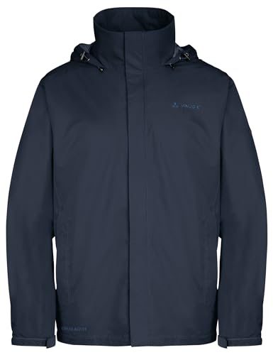 Produktfoto von VAUDE Escape Light Regenjacke für Herren – Wasserdicht und atmungsaktiv mit 2-Lagen-Membran, Übergangsjacke für&hellip;