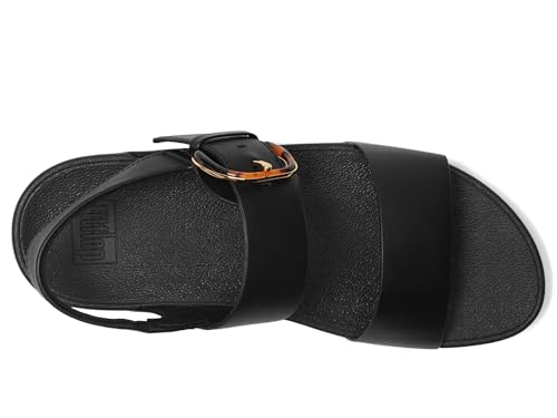 Image of FitFlop LULU Adjustable Leather Back-Strap Sandals