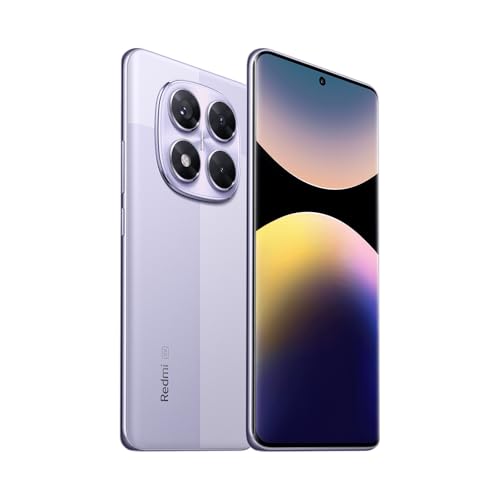 Image of XIAOMI Redmi Note 14 Pro 5G + 4G LTE (for Tmobile Mint Tello & Global) (512GB + 12GB) NFC 6.67 inch 120Hz 200MP Pro AI Camera Model 24090RA29G Unlocked Dual Sim (Lavender Purple)