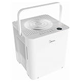 Midea Cube 50 Pint Dehumidifier for Basement and Rooms at Home for up to 4,500 Sq. Ft., Built-in Pump, Drain Hose Included, Smart Control, Works with Alexa (White), ENERGY STAR Most Efficient 2023