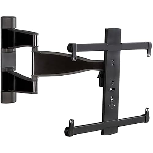 SANUS Premium Full Motion TV WALL Mount for 32-55 TVS - Black