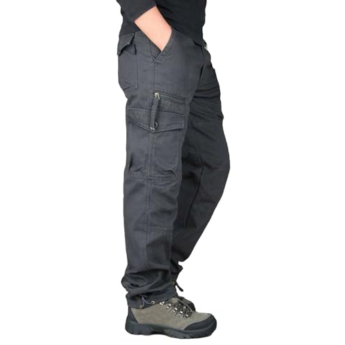 Pantalon de safari résistant avec poches cargo extérieures