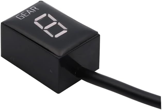 Gear Display Meter Motorcycle Digital Gear Indicator Counter 1-6 Speed Display ECU Mount for YA&MAHA YZF-R1/R6 XJR400 Motorcycle Gear Indicator