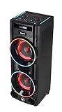 Amvox Torre de Som Amplificada ATX 1600M Pancadão, 1600W RMS