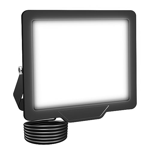 SKYWORLD 10W Outdoor LED Flood Light, 1000 Lumens Super Bright LED Floodlights, IP66 Waterproof Security Lights