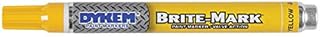 Brite-Mark Medium Tip Permanent Paint Markers, Yellow