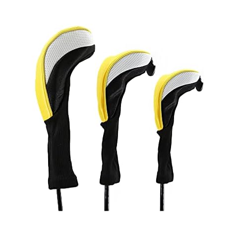Namvo 3-Piece Golf Club Head Covers Cover