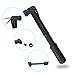 CLISPEED 1pc Portable Mini Bike Inflator Lightweight High Pressure Pump for and Sports Includes Air Needle Compact Design Black