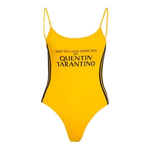 FREEPPCC Women's Written and Directed by Quentin Tarantino Cupped Cami Crop Top Body Suit T Shirt Cover