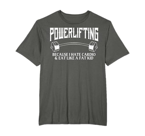 Powerlifting Gimnasio Entrenamiento Amantes Camiseta