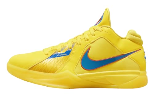 Nike Zoom KD III Bleu et Jaune : Chaussures de Basket Kevin Durant