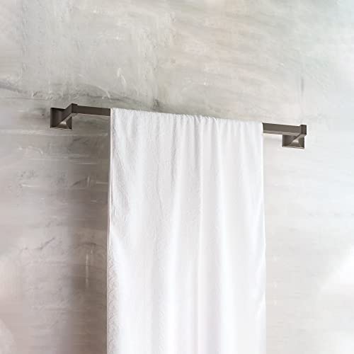 Image of Design House Millbridge 30-inch Towel Bar for Bathroom, Heavy Duty Towel Racks for Wall - Bathroom Towel Holder in Oil Rubbed Bronze Finish, Design House 539221