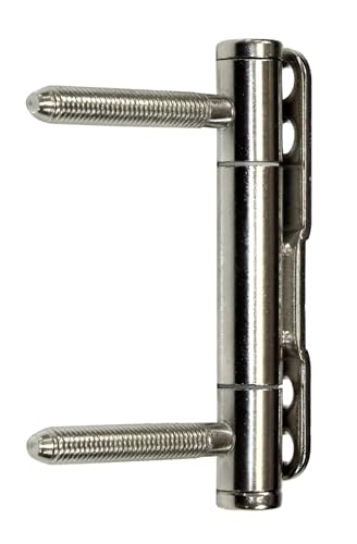 SN-TEC Reparatur Renovierungs Türband Set für 3-teilige Türbänder zum aufschrauben, Rolle 15mm, Stift 8mm