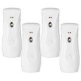 Stardrix 4-Pack Automatic Air Freshener Dispensers, Aerosol Spray Machines, Wall...