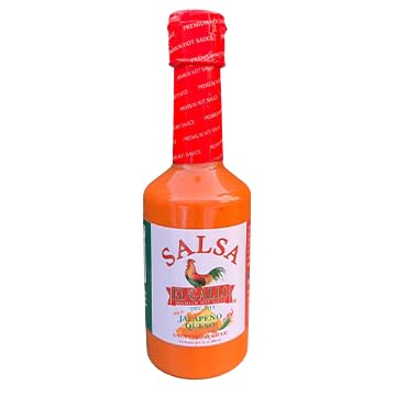 Salsa El Gallo Queso Jalapeño Sauce 12.17 fl oz (Pack of 6)