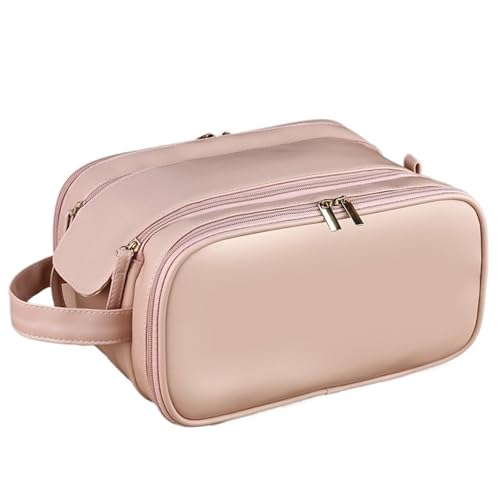 Trousse maquillage double fermeture éclair grand compartiment - 2
