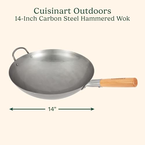 Cuisinart Carbon Steel Wok 14-inch thumbnail 2