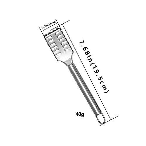 JINSHIN Fischentschupper,Fischschuppen Entferner,Fischschuppenschaber,Fischentschupfer,Fisch Entschuppen,Fisch Scaler… - Image 4