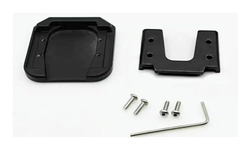 Extension de béquille universelle noire pour moto et scooter