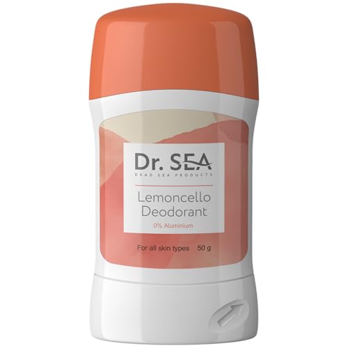 DR. SEA - Desodorante Natural Sin Aluminio con Limón & Romero - Protección Duradera, Antiodor & Cuidado de la Piel - Sensación de Frescura Todo el Día - 50g