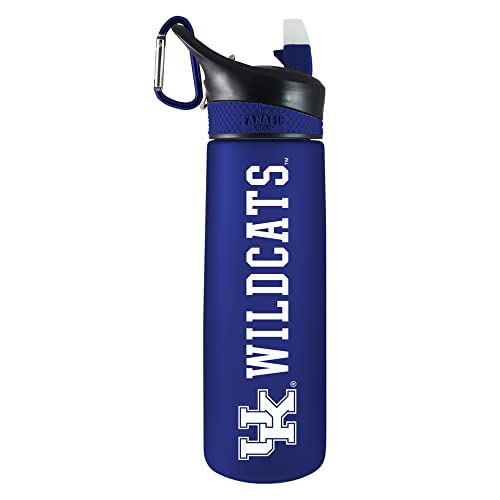 The Fanatic Group University of Kentucky Frosted Sport Water Bottle, Design-1 - Blue
