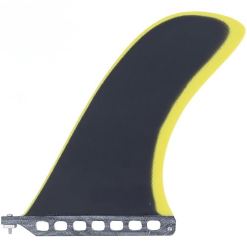 Aileron de surf rétro à stabilité améliorée en fibre de verre pour grand paddle