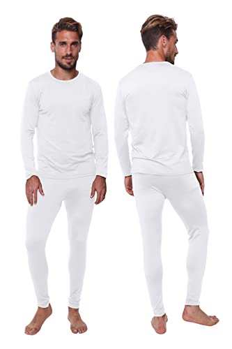 Outland Conjunto de Ropa Interior térmica para Hombre; Capa Base; Forro Polar Suave de Peso Medio;...