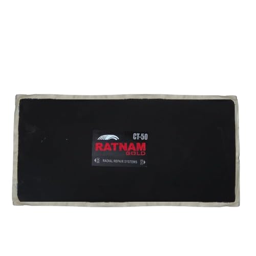 Image of Radial Tyre Repair Patch No. 50 | Heavy-Duty Rubber Puncture Repair Patch for Car, Truck & SUV Tyres | Strong, Durable, Easy Application Automotive Tyre Repair Kit | Box Pack Of 1