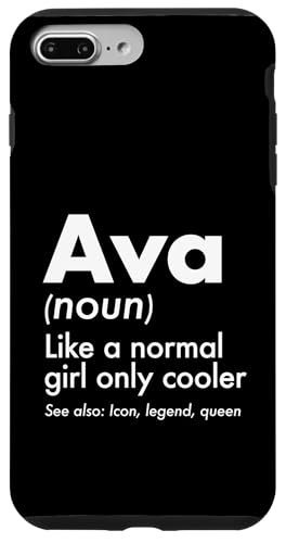 Ava Like A Normal Girl Only Cooler Queen ���O �X�}�z�P�[�X iPhone 7 Plus/8 Plus �p