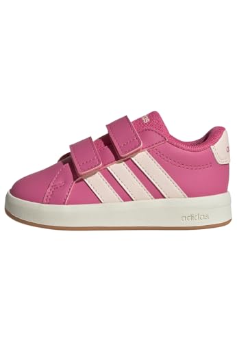 adidas Mixte bébé Grand Court 3.0 Shoes Infants, Pink Fusion/Wonder Quartz/Off White, 23 EU