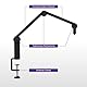 NZXT Boom Arm Mini - AP-BOOMS-B1 - Kleiner Mikrofon-Schwenkarm für Streaming, Content Creation, Podcasting und Aufnahmen – Elegant und leise – Verborgener Kabelkanal - Schwarz