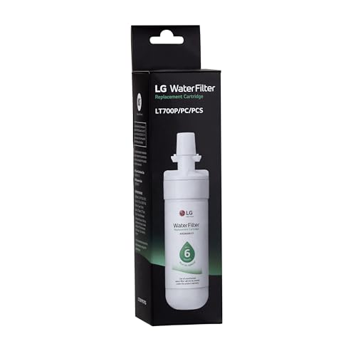 LG LT700P- 6 Month / 200 Gallon Capacity Replacement Refrigerator Water Filter (NSF42 and NSF53) ADQ36006101, ADQ36006113, ADQ75795103, or AGF80300702 , White , Single - image 9