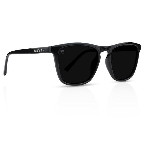 NEVEN Cambridge Polarized Sunglasses for Men - Classic, Rectangle Glasses -Timeless Beach Sunglasses for Urban, Coastal Vibe.