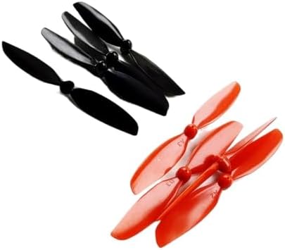 55mm 60mm 75mm Propeller Blade Compatible with 1mm 1.2mm Coreless Motor for RC Quadcopter N30 720 8520 Model Toy Aircraft Model (Colorful) image 5