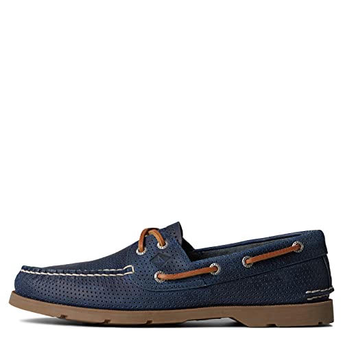 Sperry Men's, Leeward Boat Shoe Navy, 9 Wide3