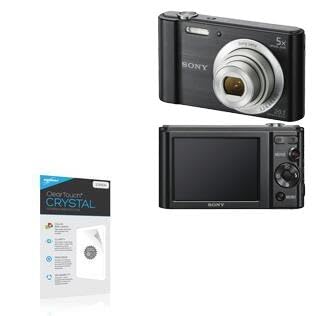 Screen Protector for Sony Cyber-Shot DSC-W800 (Screen Protector by BoxWave) - ClearTouch Crystal (2-Pack), HD Film Skin - Shields from Scratches