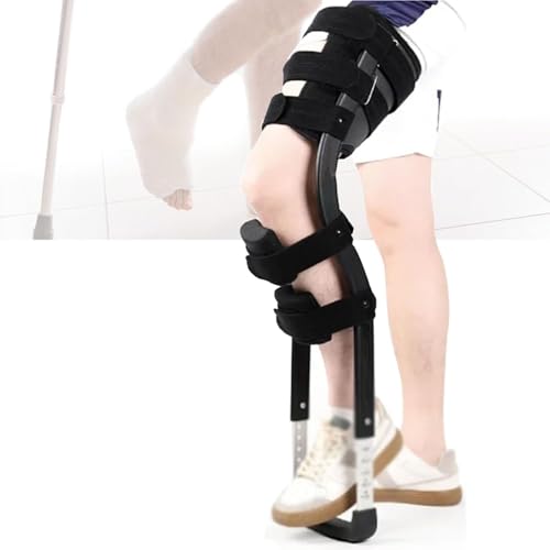 Marche sans douleur grâce à la béquille de genou mains libres pour fracture